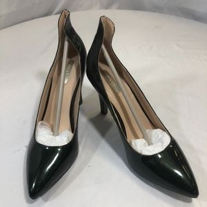 Emerald Princess Pumps High Heel Metallic Green